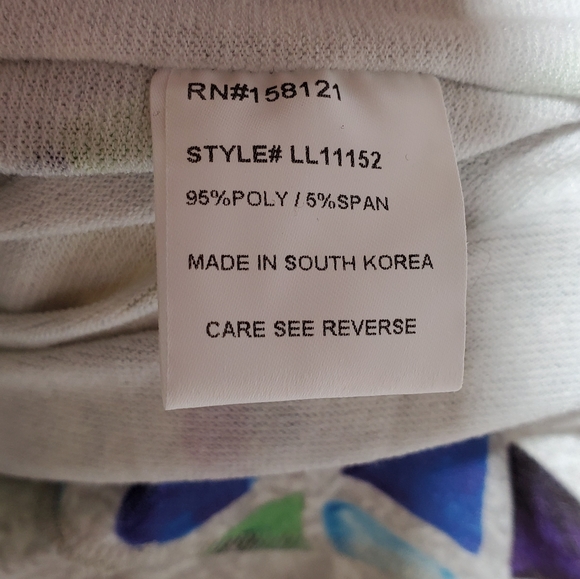 Lilly London colorful tunic, Size M - Picture 5 of 5